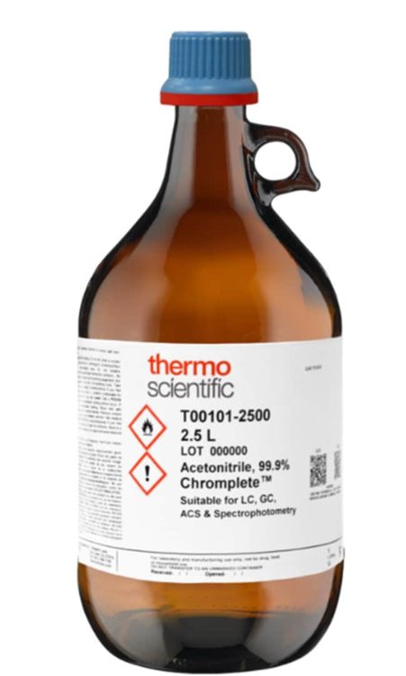 Acetonitrile pour HPLC ultragradient 2,5 litres