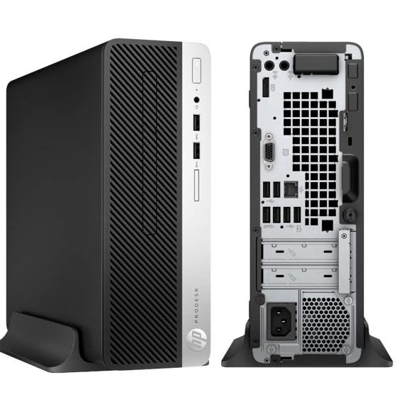 Micro-ordinateur de bureau HP prodesk 400 : (intel core i3 à 2,8 Ghz, mémoire ram de 8Go, disque dur 1 To, écran 20" )