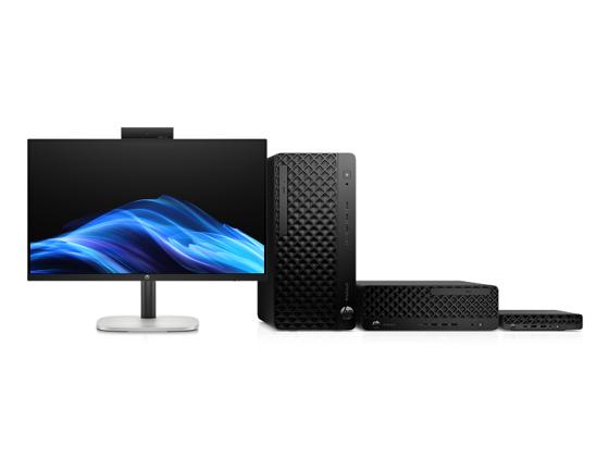 Micro-ordinateur de bureau HP prodesk 490 : ( intel core i3 à 3 Ghz, mémoire ram de 4Go, disque dur 500Go, écran 20")