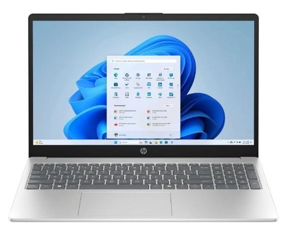 Micro-ordinateur portable HP 15: (intel core i3, mémoire ram 4 Go, disque dur 500 Go, écran 15,6")