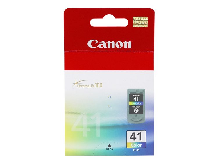Cartouche d'encre Canon jet d'encre cl-41 / 41 (bleu rouge jaune)