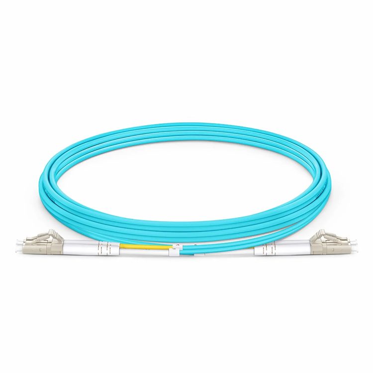 1m (3ft) Jarretière Optique SC UPC vers SC UPC Duplex OM4 Multimode PVC (OFNR) 2,0mm